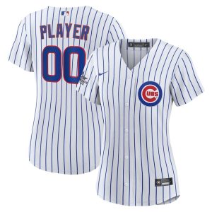 Women's Chicago Cubs Nike White 2025 MLB All-Star Game Home Custom Replica Jersey