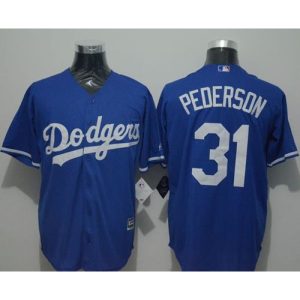 Dodgers #31 Joc Pederson Blue New Cool Base Stitched MLB Jersey