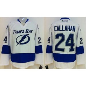 Lightning #24 Ryan Callahan White Stitched Youth NHL Jersey