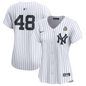 Women's New York Yankees Anthony Rizzo  White 2024 World Series Limited Player Jersey