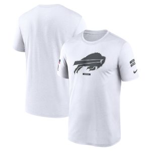 Men's Buffalo Bills  White 2024 Salute To Service Legend Performance T-Shirt