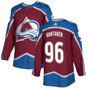 Men's  Colorado Avalanche #96 Mikko Rantanen Burgundy Stitched NHL Jersey