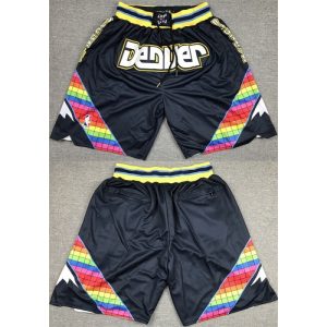 Men's Denver Nuggets Navy Shorts (Run Small)