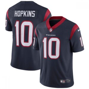 Men's Houston Texans #10 DeAndre Hopkins  Navy Vapor Untouchable Limited Stitched NFL Jersey