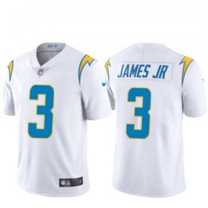 Men's Los Angeles Chargers #3 Derwin James Jr. White Vapor Untouchable Limited Stitched Jersey