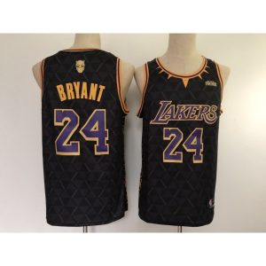 Men's Los Angeles Lakers #24 Kobe Bryant Black Stitched Jersey