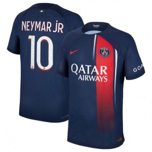 Men's Paris Saint-Germain #10 Neymar Jr Navy Soccer Jersey