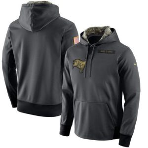 Men's Tampa Bay Buccaneers  Anthracite Salute to Service Player Performance Hoodie
