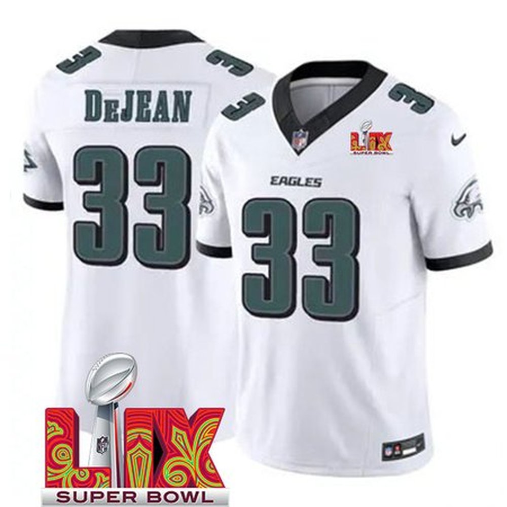 Mens20Philadelphia20Eagles20P3320Cooper20DeJean20White20202520Super20Bowl20LIX20Patch20New20F.U.S.E.20Vapor20Untouchable20Limited20Stitched20Football20Jersey.jpg