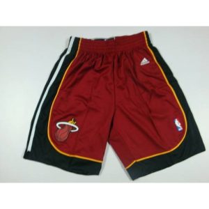 Miami Heat Red NBA Shorts