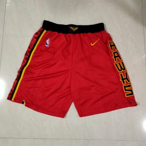 Atlanta Hawks Red Shorts
