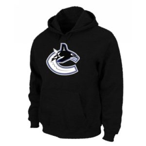 NHL Vancouver Canucks Big & Tall Logo Pullover Hoodie Black