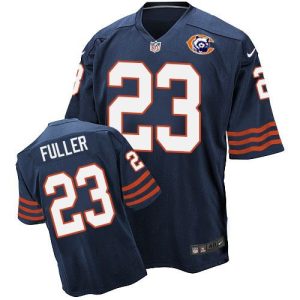 Bears #23 Kyle Fuller Navy Blue Throwback Men's Stitched NFL Elite Jersey