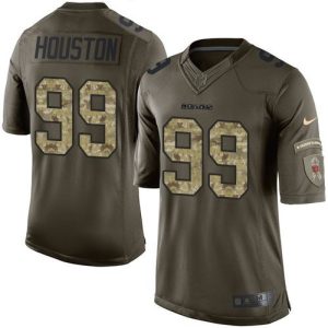 Bears #99 Lamarr Houston Green Men's Stitched NFL Limited Salute to Service Jersey