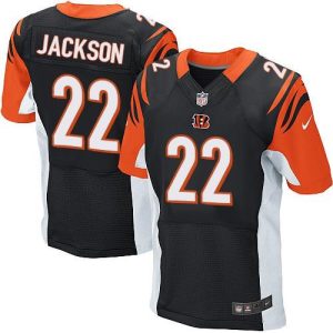 Bengals #22 William Jackson Black Team Color Men's Stitched NFL Elite Jersey