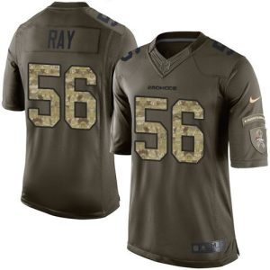 Broncos #56 Shane Ray Green Youth Stitched NFL Limited Salute to Service Jersey
