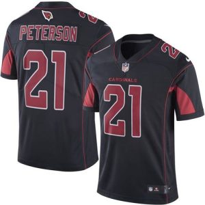Cardinals #21 Patrick Peterson Black Men's Stitched NFL Limited Rush Jersey