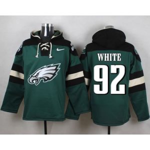 Eagles #92 Reggie White Midnight Green Player Pullover NFL Hoodie