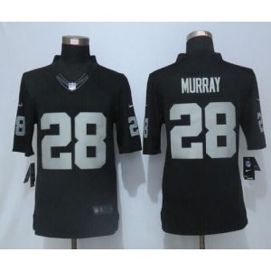 Raiders #28 Latavius Murray Black Team Color Men's Stitched NFL Limited Jersey