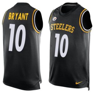 Steelers #10 Martavis Bryant Black Team Color Men's Stitched NFL Limited Tank Top Jersey