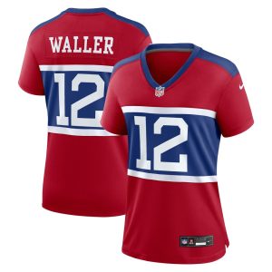 Women's New York Giants Darren Waller  Century Red Alternate Retired Player Game Jersey