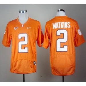 Tigers #2 Sammy Watkins Orange Pro Combat Stitched NCAA Jersey