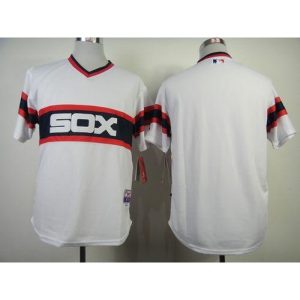 White Sox Blank White Alternate Home Cool Base Stitched MLB Jersey