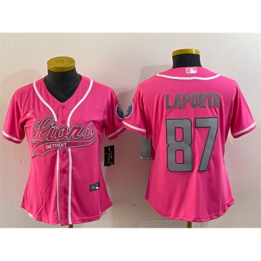 Women_s_Detroit_Lions__87_Sam_LaPorta_Pink_With_Patch_Cool_Base_Stitched_Baseball_Jersey_Run_Small__V1v4sJWKo.jpg