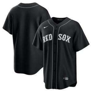 Youth Boston Red Sox Nike Black Lights Out Replica Jersey