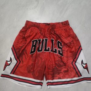 Chicago Bulls Red Shorts