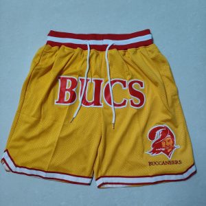 Tampa Bay Buccaneers Yellow Shorts
