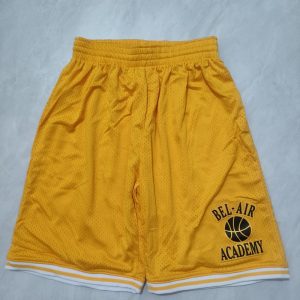 Toronto Raptors Yellow Shorts